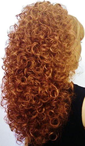 BONNIE Curly Banana Clip Hairpiece by Mona Lisa - 27C Light Ginger