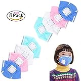 Cute Kids Adult Anti Pollution Mask Unisex Outdoor Protection N95 Non-woven Fabric Dust Mouth Mask 4 Layer Valve Filter