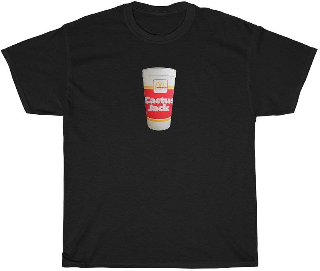 Mcdonald S Travis Scott X Collab Cactus Jack Crew Foam Cup Tee Shirt T Shirt Clothing Amazon Com Mcdonald S Travis Scott X Collab Cactus Jack Crew Foam Cup Tee Shirt T Shirt Clothing Amazon Com