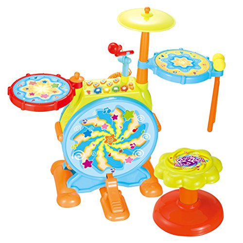 Buy Iq Toys My First Baby Drum Set Toy Musical Instruments Includes