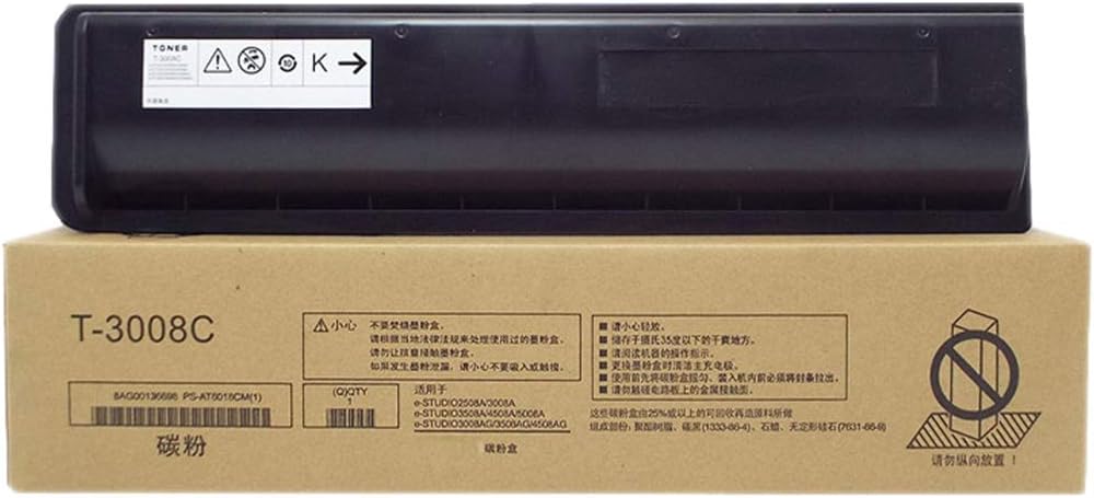 Compatible Toshiba T-3008C Toner Cartridge high Capacity 2508A 3008A 3508A 4508A 5008AG 3008AG 3508AG Cartridge Black