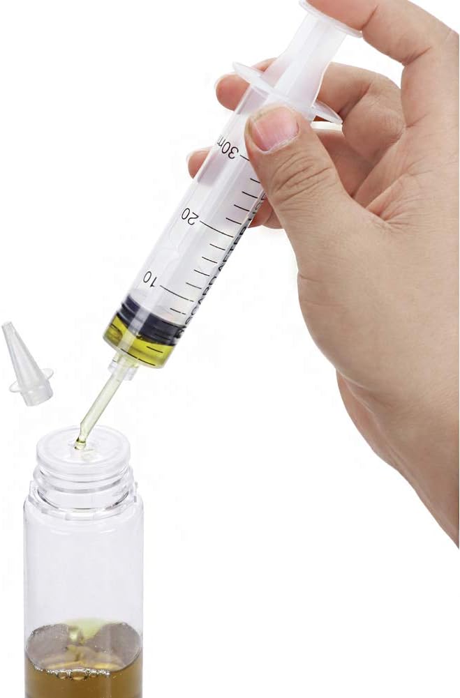 10pcs 60ml Soft PET Unicorn Dropper bottle liquid refill bottle liquid applicator Bottle (Black Bottle+Black Cap, 60ml x 10pcs): Kitchen & Dining