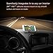 ESYWEN UltraSlim Magnetic Cell Phone Holder | Dashboard Mount | Universal Design | iPhone 7 / 6 / 5 Galaxy S7 / S6 Black