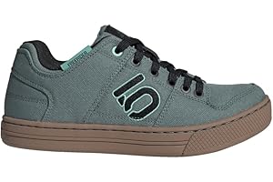 Five Ten Freerider Canvas Mountain Bike Shoes Women's, Green, Size 7.5