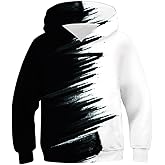 uideazone Boys Hoodies for Kids 3D Graphic Printed Hooded Sweatshirt Pullover Hoody with Pockets 6-16 Years