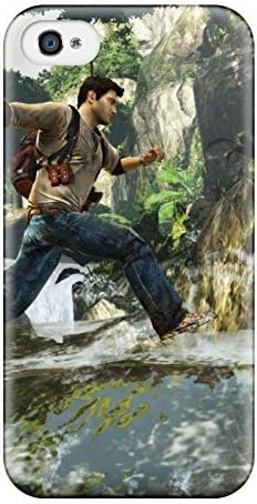 Free Walking Premium Protective Hard Case For Iphone 4/4s- Nice Design - Uncharted Golden Abyss
