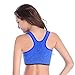 my case diy store Women's Zip Front Sports Bra Wireless Post-Surgery Bra Active Yoga Sports Bras