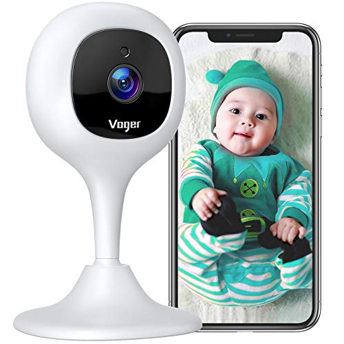 Voger Baby Monitor Camera With 2 Way Audio 1080p Wifi Home Security Camera With Motion Detection Night Vision Compatible With Alexa Pricepulse
