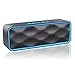 MANCASSY N8 Bluetooth Speaker, Outdoor Portable Stereo Speaker with HD Audio and Enhanced Bass, Built-In Dual Driver Speakerphone, Handsfree Calling, FM Radio and TF Card Slot (Blue)
