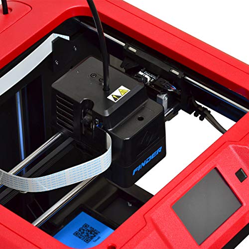 FlashForge-Finder-Impresora-3D-Color-Negro-y-Rojo