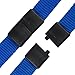 5 Pack - Premium Quick Release Lanyards with Detachable Buckle & Heavy Duty Waterproof Badge Holders by Specialist ID (Royal)