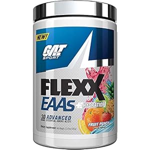 GAT Sport Flexx EAAs + Hydration, Fruit Punch, 30 Servings
