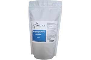 STELLAR CHEMICAL CORP Raspberry Ketone Powder ~~ 500 Grams Dietary Supplement, Antioxidants Support - Pure, Gluten Free - 500mg per Serving