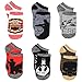 Star Wars Kids Teen Adult 6 pack Socks (Shoe: 10-4 (Sock: 6-8), Rogue One Grey)