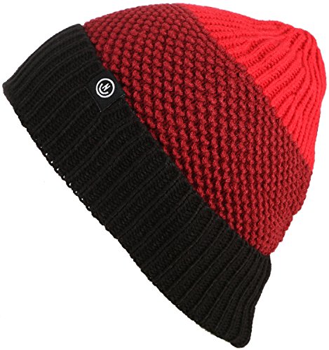 NEFF Men's Scrappy Beanie Hat Fold Cuffed Warm Woven Winter Unisex