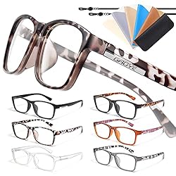 Gaoye 6 Pack Reading Glasses Blue Light Blocking