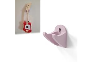 Wall Holder for Loog mini Guitar, Small Guitar Holder, Keeps Guitar Safe from Wall Damage, Strong Design, Tested for Durabili