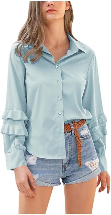 elegant blouses amazon