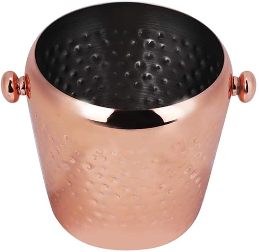 rose gold wine bucket