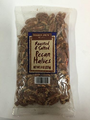 Trader Joe's Roasted & Salted Pecan Halves (Pack of 6)