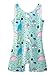 Gymnastics Leotards for Girls with Shorts Biketards Unicorn Floral Stars Rainbow Blue