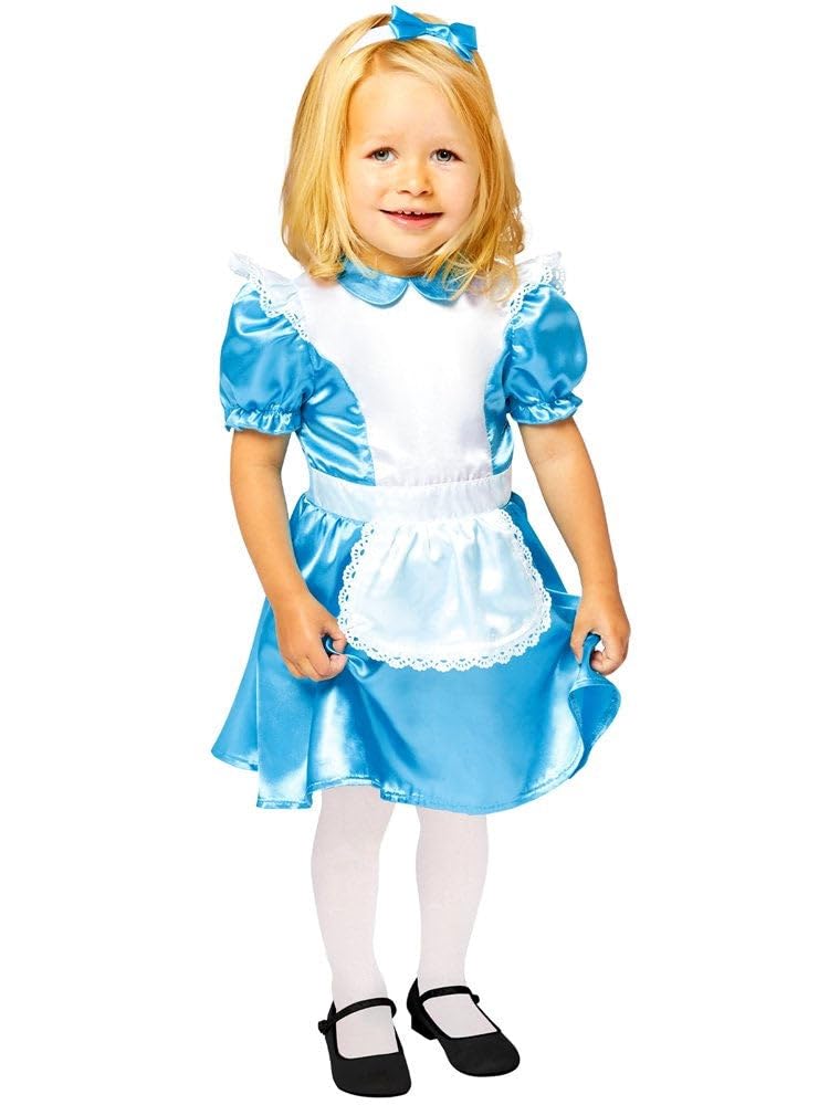 amscan (PKT) (Fix 12/25) (9910028) Child Girls Alice Baby Costume (12-18 months)