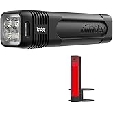 Knog Blinder 600 &amp; Plus Rear Bike Light Set, USB Rechargeable | 600 lumen front and 20 lumen rear USB rechargeable bike light set; IP67 waterproof; up to 120 hours runtime