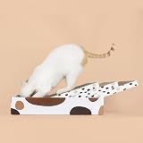 ComSaf Cat Scratcher Cardboard Large 43x26 cm 3PCS Double-Sided view 8