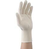 Nite Grip Heat-Resistant Cotton String Knit Work Gloves (2 Pairs, Large) &ndash; Reusable BBQ &amp; Safety Glove Liners Hand Saver