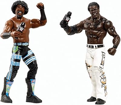 WWE Battle Pack Series #30 - Xavier Woods & R-Truth with Microphones Figure Two-Pack