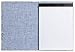 C.R. Gibson Clipboard Padfolio, Includes 50-Count Note Pad, Measures 7.875
