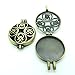 5pcs Mix Style Vintage Bronze Locket Essential Oil Aromatherapy Diffuser Pendant Charms Necklace