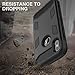 iPhone X Case, iPhone Xs Case, WeLoveCase [Super Armor Series] Heavy Duty Hybrid Shockproof Military-Grade Rugged Protective Case Non-Slip Grip Protection Cover for iPhone X, iPhone Xs - Black