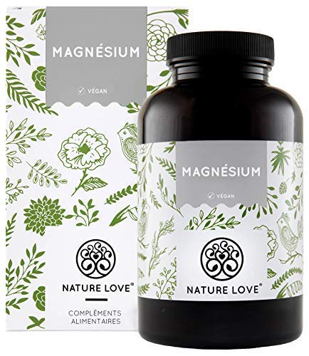 Magnésium – 1500 mg citrate de magnesium, dont 240 mg de magnésium élémentaire par dose quotidienne. 180 capsules gélules. Testé en laboratoire et sans magnésium stearate. Dosage élevé, végan, fabriqué en Allemagne