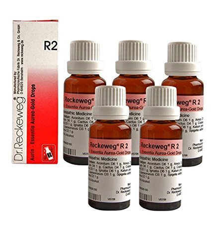Dr.Reckeweg Germany R2 Essentia Aurea Gold Drops Pack Of 5