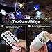 BrizLabs Ocean Theme String Lights with Remote, 40 LED 9.84ft Sea Glass Beach Decorative Lights, Battery Led String Lights Waterproof with Timer for Party Water Room Birthday Wedding Ornaments