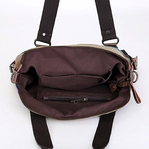 image for ShenPourter_Women Bag ShenPr Women Casual Canvas Messenger Bag Color B