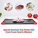 MN Majestic Defrosting Tray: (LARGEST SIZE) The Safest, Fastest Way for Thawing Meat, Chicken, Fish, Frozen Food - No Need for Electricity or Hot Water