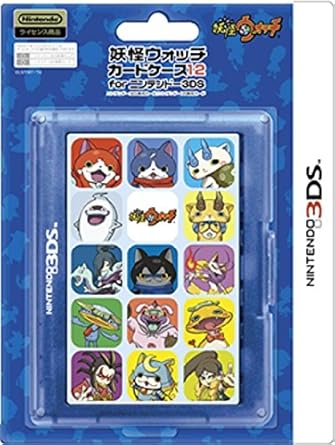 Amazon Com 妖怪ウォッチ カードケース12 For ニンテンドー3ds Video Games