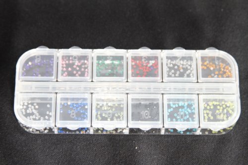 Rhinestone Container Box with Rhinestone