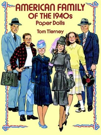 1940s paper dolls