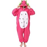 GZHOK Adult Animal Cosplay Pajamas Warm Sleepwear Homewear Plush Fleece Christmas Costume Cosplay Party
