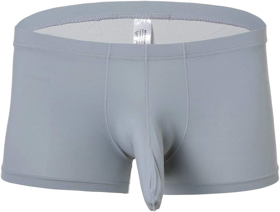 Vickyleb Men's Sexy Underwear Mens Soft Boxer Briefs Shorts Bulge Pouch Underpants Knickers