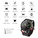 Bluetooth smartwatch evershop 1.4 inches IPS Round Water Resistant with Sleep Monitor, Pedometer, Remote camera for IOS and Android Device (Black)