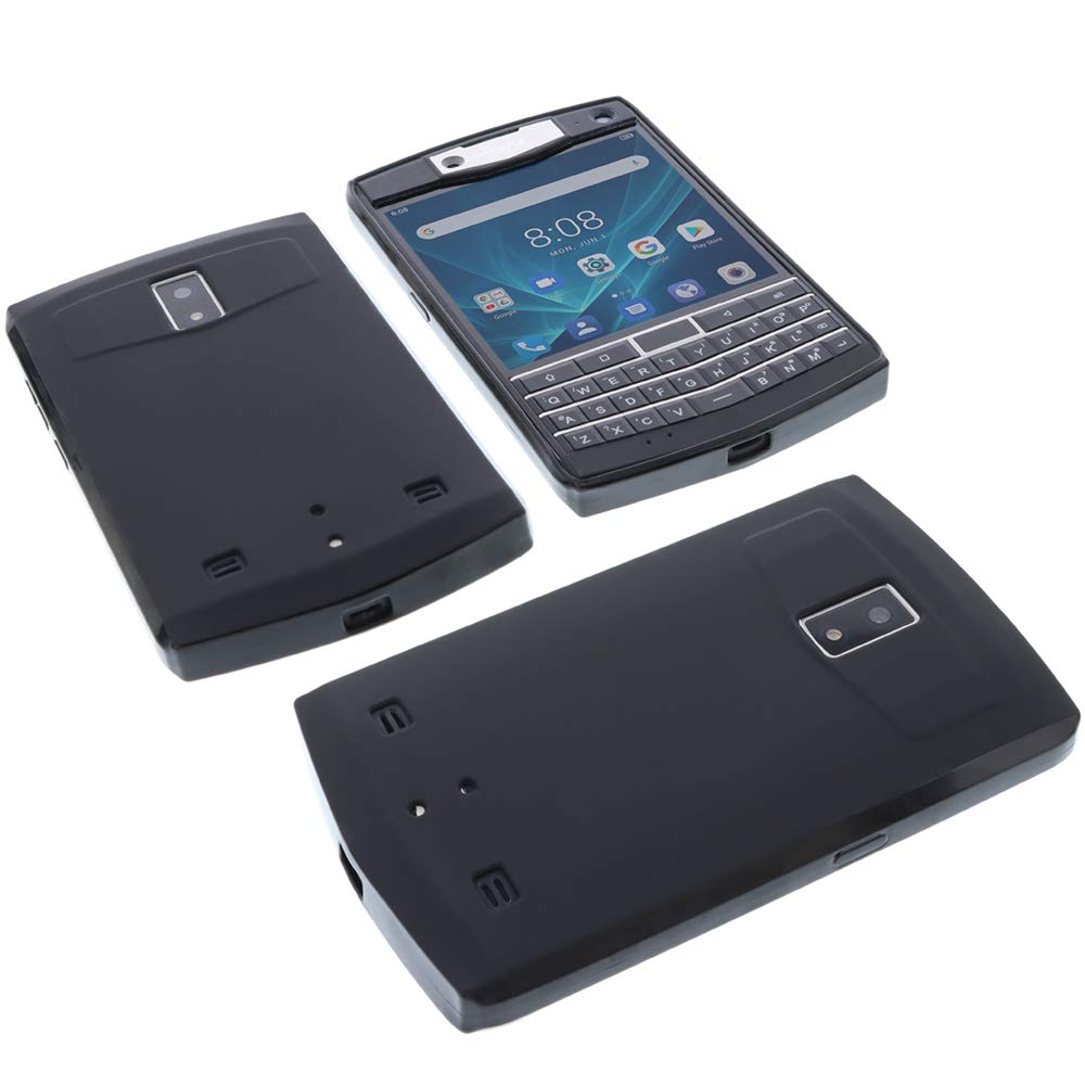 foto-kontor Protective case compatible with Unihertz Titan rubber TPU mobile phone cover black