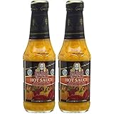 Baron West Indian Hot Pepper Sauce 14oz (Pack of 2)