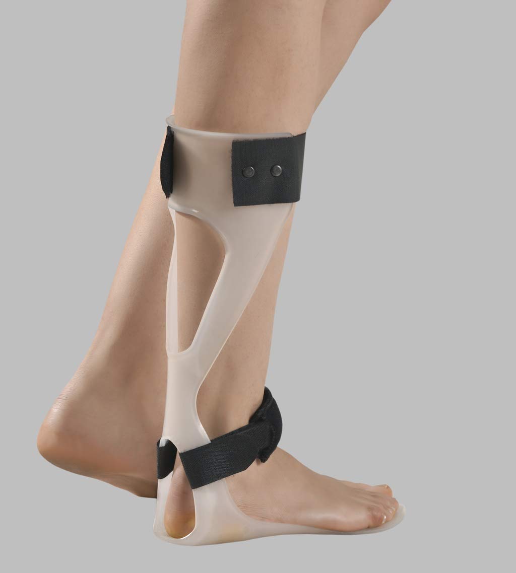 ArmoLine Drop Foot Ankle Foot Orthosis Support Brace AFO Guard with Dorsi Flexion Assistance Orthotic Brace for Men and Women (Left, Large (8-11 UK /42-46 EU))
