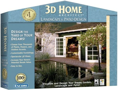 Amazon Com 3d Home Architect Landscape Patio Design
