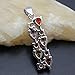Pendant Necklace for Women Multicolor Cubic Zirconia Necklace Jewelry for Mom Wife Girlfriend Chain 18+2 inch (Pendant)