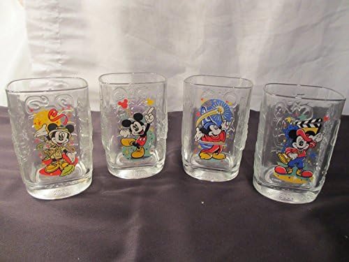 McDonalds - Disney Millenium Glasses - Happy Meal Set - 2000